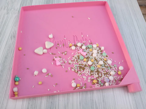 Bandeja Easy Sprinkles Repostera Pastelera Bakery Cookies Galletas Model do druku 3D