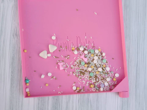 Bandeja Easy Sprinkles Repostera Pastelera Bakery Cookies Galletas Model do druku 3D