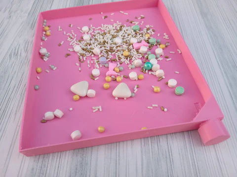 Bandeja Easy Sprinkles Repostera Pastelera Bakery Cookies Galletas Model do druku 3D