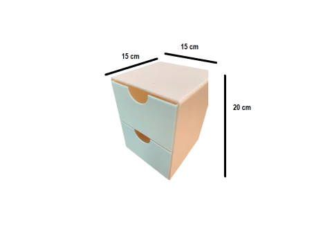 Gavetero RAck Modulo Orden Caj&oacute;n Modelo de impresión 3D