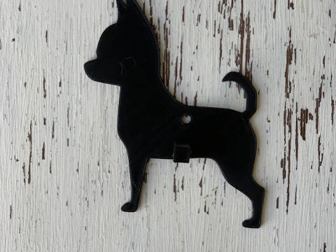 Перчеро Перро Собака Гато Кот Уэсо Уэсито Корреа 3D Принт Модель