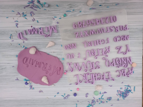 Kit Sellos Stamp Abc Abecedario Letters Numbers Arte Cermica Arcilla Alfarera Manualidades Model Cetak 3D