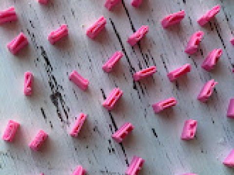 Kit Sellos Stamp Abc Abecedario Letters Numbers Arte Cermica Arcilla Alfarera Manualidades 3D Принт Модель