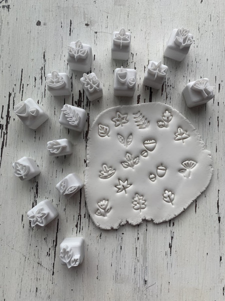Kit x 24 sets de Sellos Stamp Arte Cermica Arcilla Alfarera Manualidades 3D 프린트 모델 .c4d .max .obj .3ds .fbx .stl .blend 