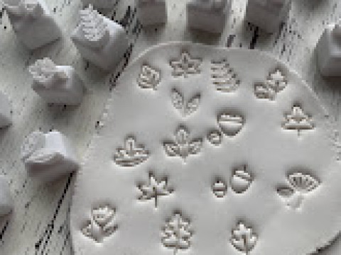 Kit x 24 sets de Sellos Stamp Arte Cermica Arcilla Alfarera Manualidades 3D 프린트 모델