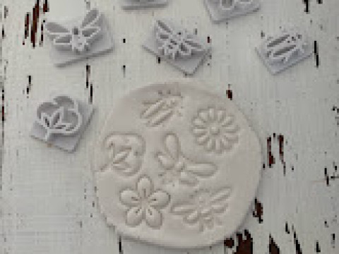 Kit x 24 sets de Sellos Stamp Arte Cermica Arcilla Alfarera Manualidades 3D 프린트 모델