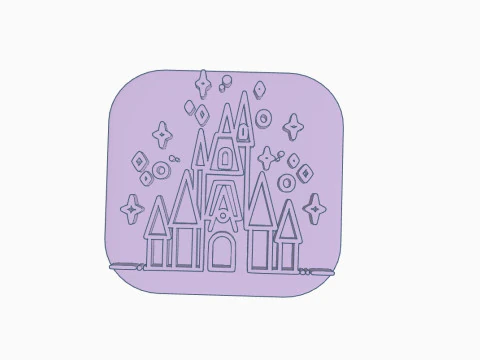 SET x 8 Sellos Stamp Paisaje Monumets Arte Cermica Arcilla Alfarera Manualidades 3D Print Model