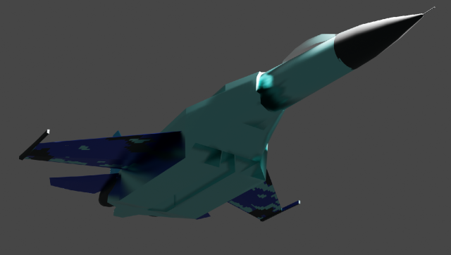 Su - 27 Modelo 3D .c4d .max .obj .3ds .fbx .stl .blend 