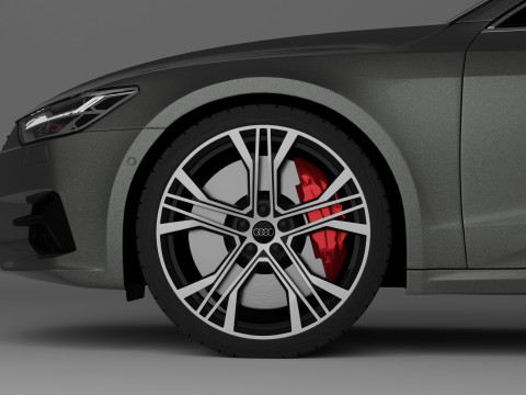 Audi A7 by babonara 3D 모델
