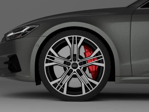 Audi A7 by babonara 3D Model