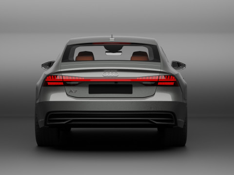 Audi A7 by babonara 3D 모델