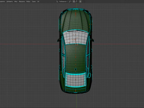 Audi A7 by babonara 3D Model