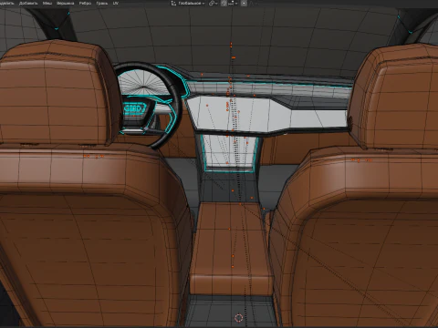 Audi A7 by babonara 3D Model
