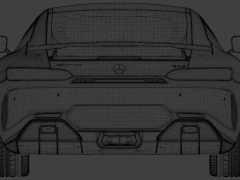 Mercedes AMG GT-S by babonara Modèle 3D