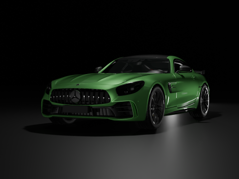 Mercedes AMG GT-S by babonara Modèle 3D