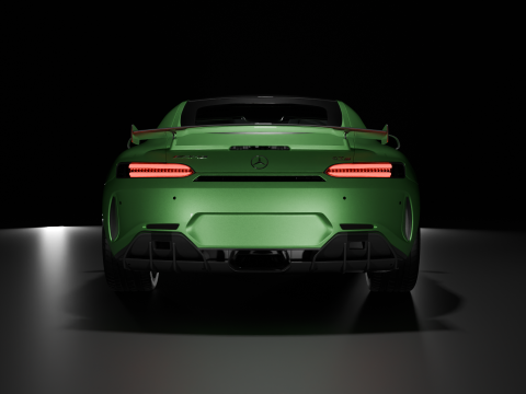 Mercedes AMG GT-S by babonara Modèle 3D