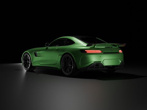 Mercedes AMG GT-S by babonara Modèle 3D