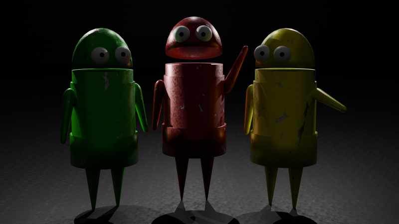 Characters from game REPO 3D मॉडल .c4d .max .obj .3ds .fbx .stl .blend 