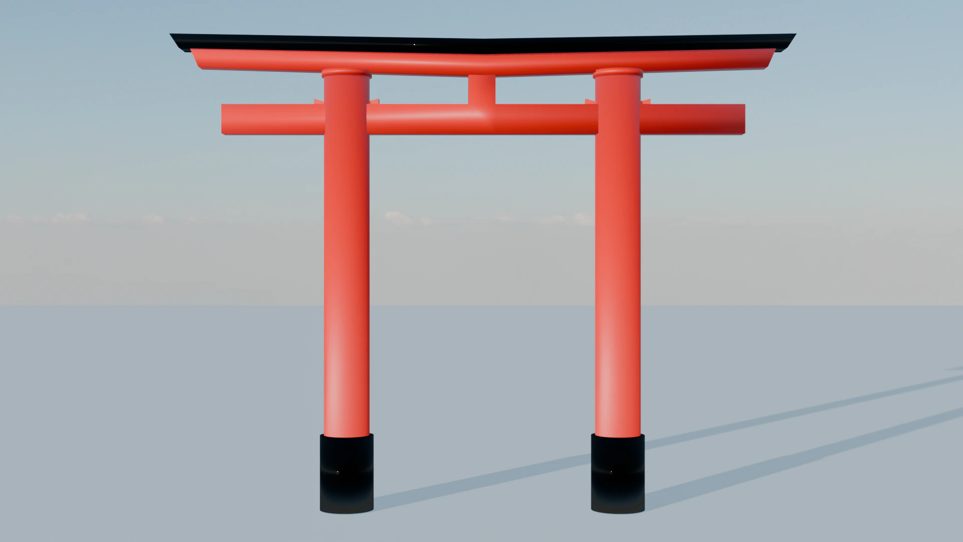 The Torii Gate 3D Model .c4d .max .obj .3ds .fbx .stl .blend 