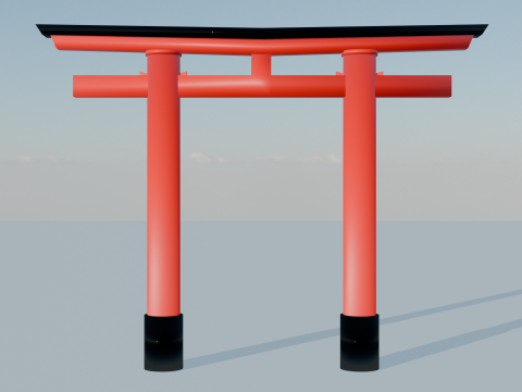 The Torii Gate Model 3D