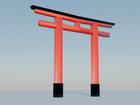 The Torii Gate Model 3D