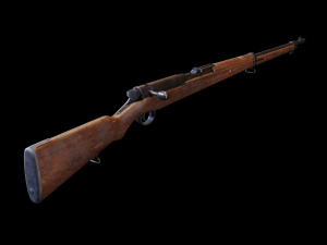 ArisakaM38 Modelo 3D