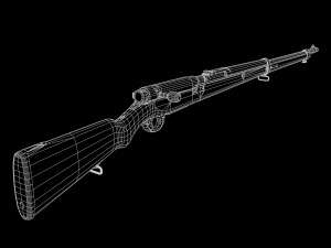 ArisakaM38 Modelo 3D