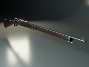 Lebel 1886 3D 模型