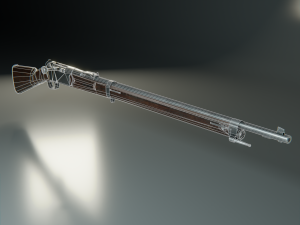 Lebel 1886 3D 模型
