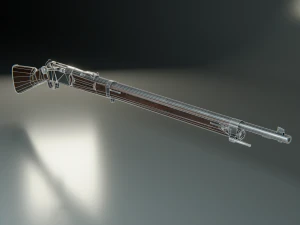 Lebel 1886 3D Model