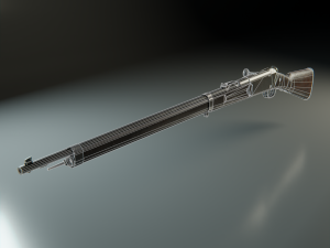 Lebel 1886 3D 模型