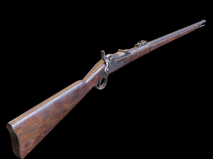宅配便配送 Springfield 1873 3D Model in Combat 3DExport トイガン