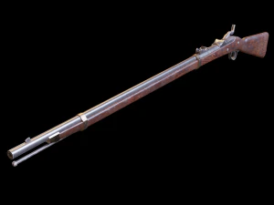 Springfield 1873 3D Model