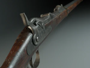 Springfield 1873 3D Model