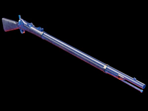Springfield 1873 3D Model