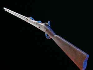 Springfield 1873 3D Model