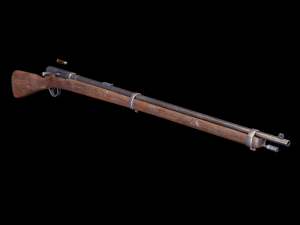 Murata rifle 3Dモデル