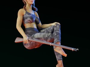 Murata rifle 3Dモデル