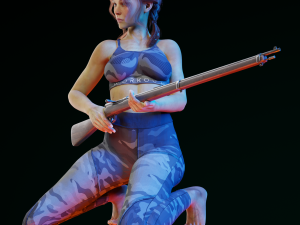 Murata rifle 3Dモデル