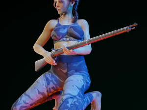 Murata rifle 3D Model