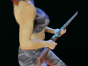 Murata rifle 3Dモデル
