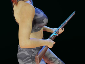 Murata rifle 3D Model