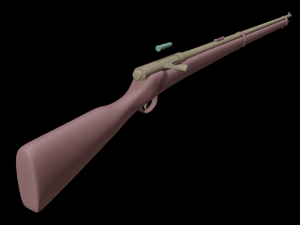 Murata rifle 3Dモデル