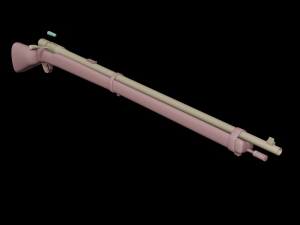 Murata rifle 3Dモデル