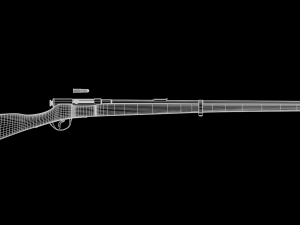 Murata rifle 3Dモデル