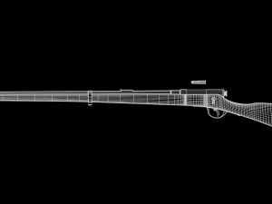 Murata rifle 3Dモデル