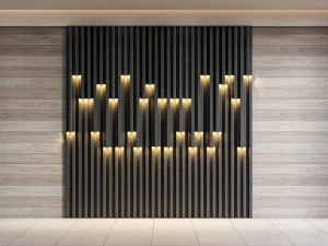 Wall decorative panel light Dynamic model Pre-Inst lighting 3D Model
