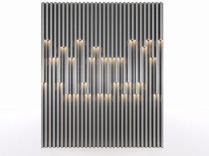 Wall decorative panel light Dynamic model Pre-Inst lighting 3Dモデル