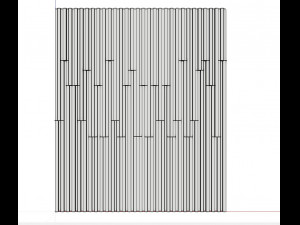 Wall decorative panel light Dynamic model Pre-Inst lighting 3Dモデル