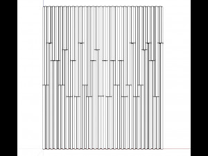 Wall decorative panel light Dynamic model Pre-Inst lighting 3Dモデル